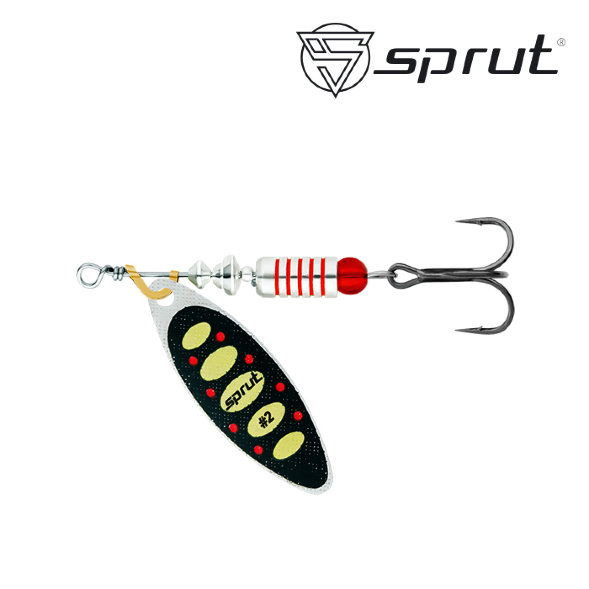 Блесна Sprut Atra Spinner №3 11.5г/SBKY