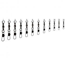 Вертлюг с застежкой Siweida А-136 №5 7131051 5шт в уп. C2-2