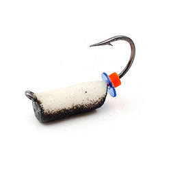 Мормышка вольфрамовая Столбик 3 с фосфором черный 376