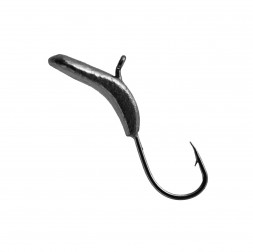 Мормышка вольфрамовая Lumicom Комар Ф5 черн. никель