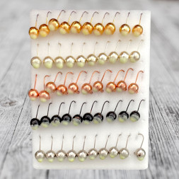 Мормышка Murena особая шар с ушк. диам. 6/1 с фосф. пяткой набор уп.50шт