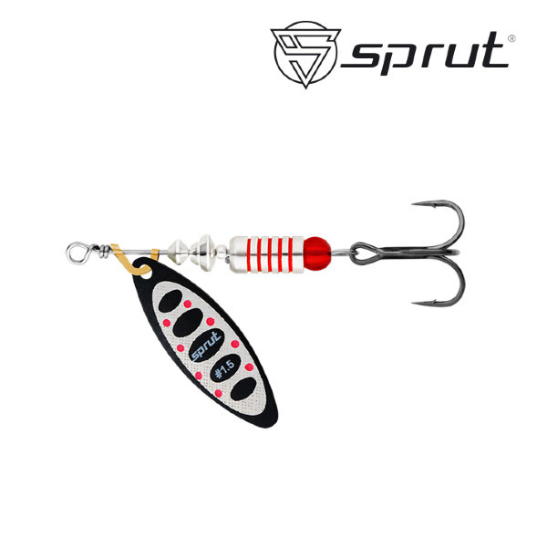 Блесна Sprut Atra Spinner №1.5 6г/BKS
