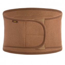 Пояс валяный Eurowool р - 48, 100% верблюжей шерсти на липучке