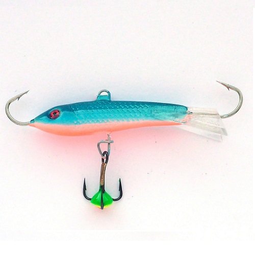 Балансир рыболовный для зимней рыбалки Lucky John Classic 50мм + тройник 81501-54