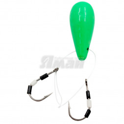 Приманка Балда ЯМАН Булава-1 с плав.крючками, 18г цв.ф-з