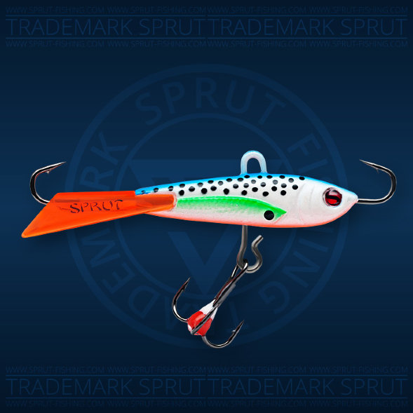 Балансир рыболовный для зимней рыбалки Sprut Kanori Dual №6 13г 60мм WBTR