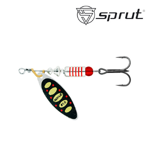 Блесна Sprut Atra Spinner №1.5 6г/SBKY