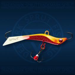 Балансир рыболовный для зимней рыбалки Sprut Kasagi №6 14г 60мм RG