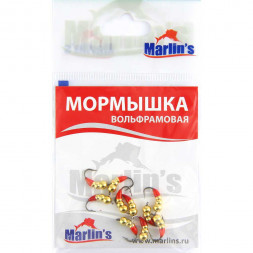 Мормышка вольфрамовая Marlin's Мураш №2 золото 7302-333