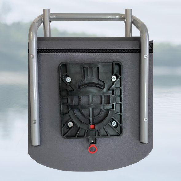 Кресло Патриот для лодки с поворотным механизмом